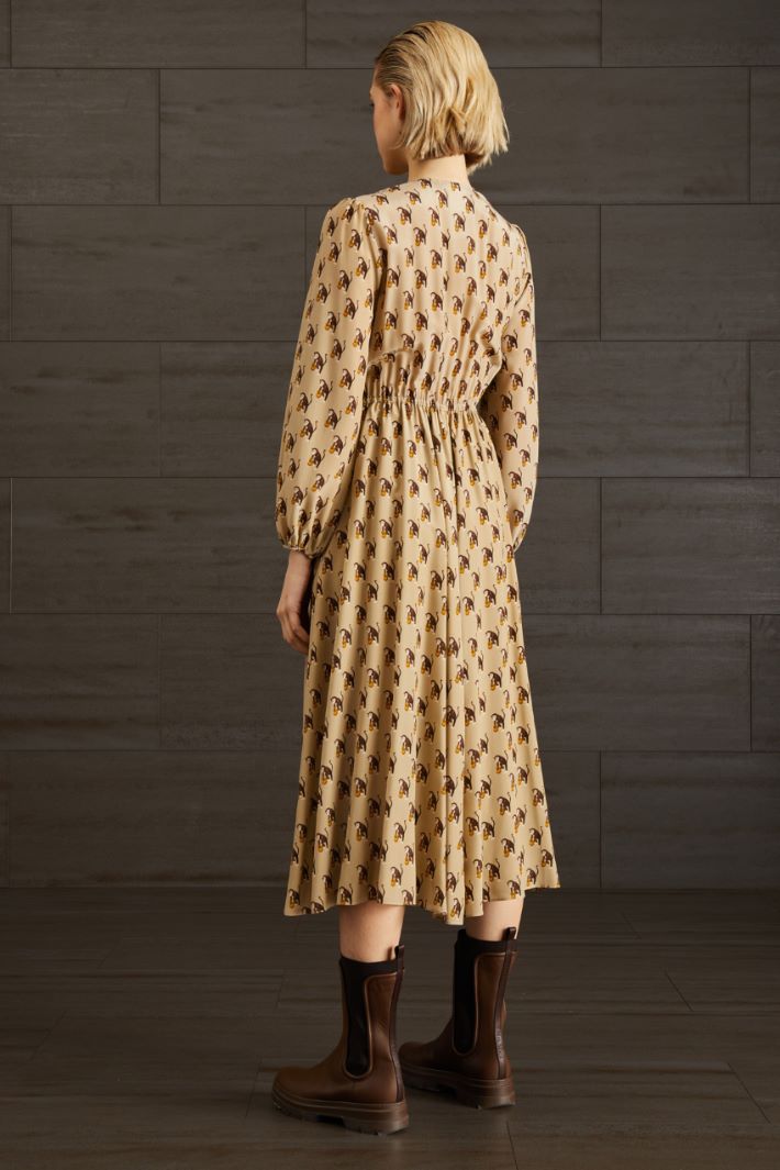 Abito in crêpe de chine  Fashion Market