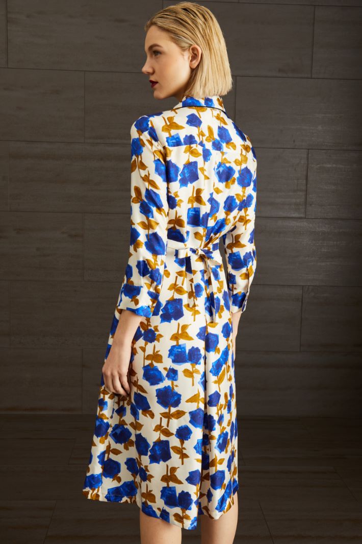 Abito in twill di seta  Fashion Market