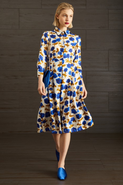 Abito in twill di seta  Fashion Market