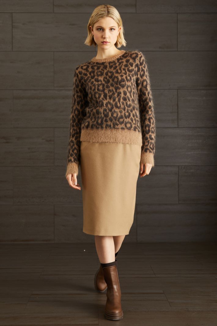 Maglia in mohair e lana Fashion Market