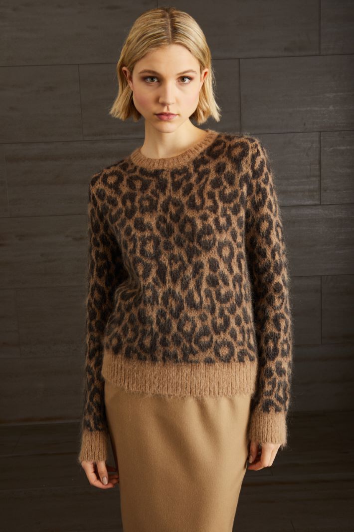 Maglia in mohair e lana Fashion Market