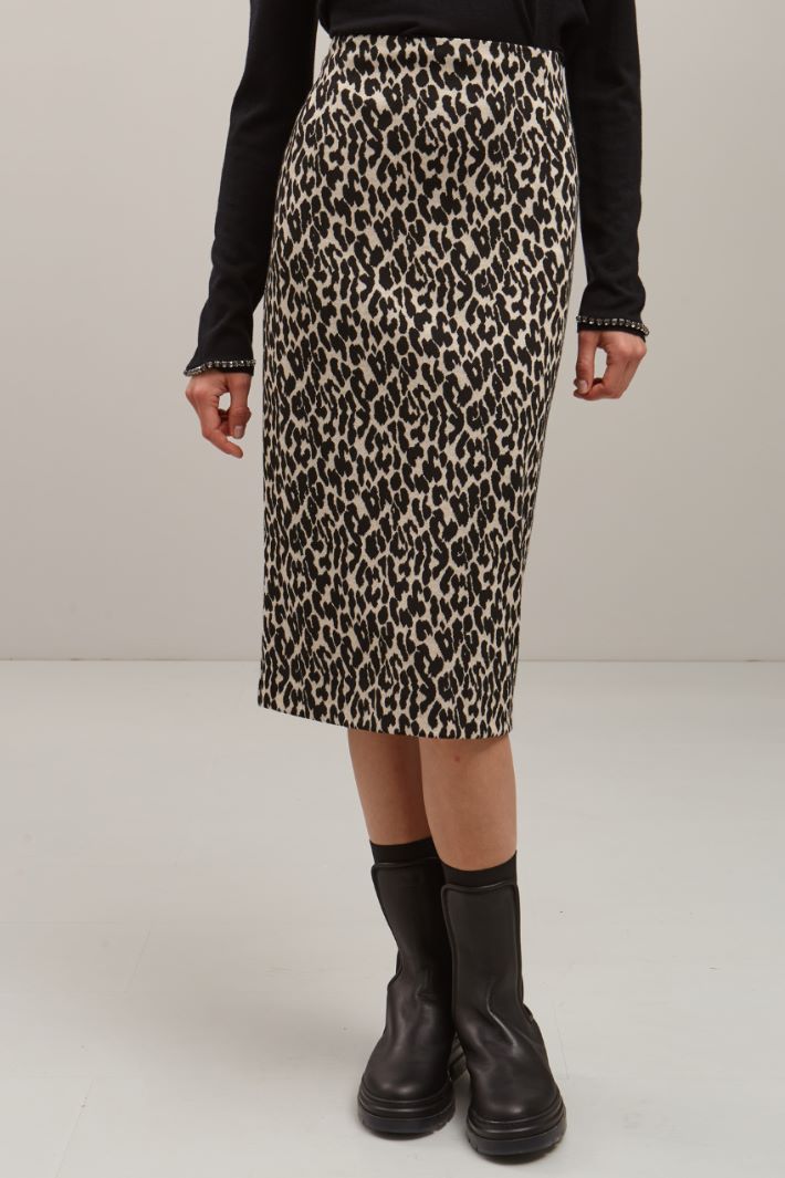 Gonna in jersey di viscosa Fashion Market