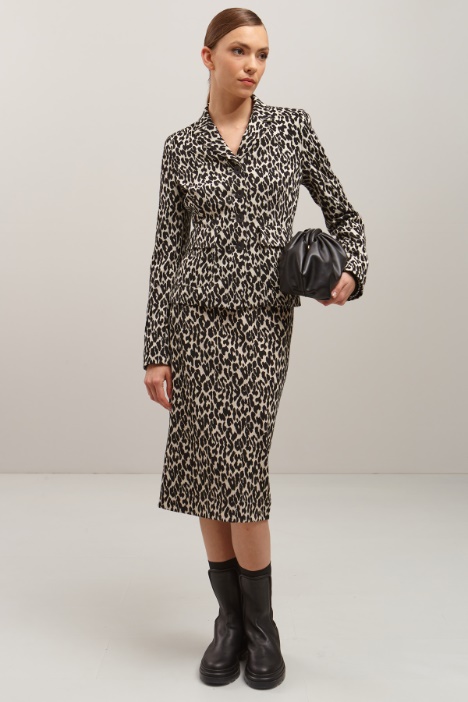 Gonna in jersey di viscosa Fashion Market