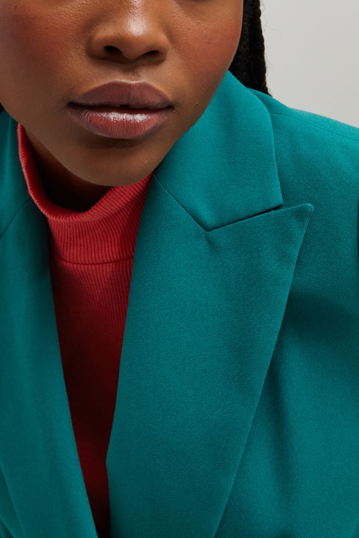 Blazer in cady Fashion Market Blazer in cady Fashion Market