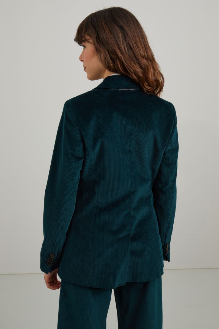 Blazer in velluto a coste  Fashion Market