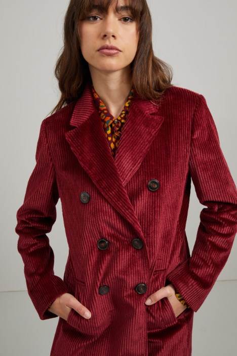 Cappotto in velluto Fashion Market