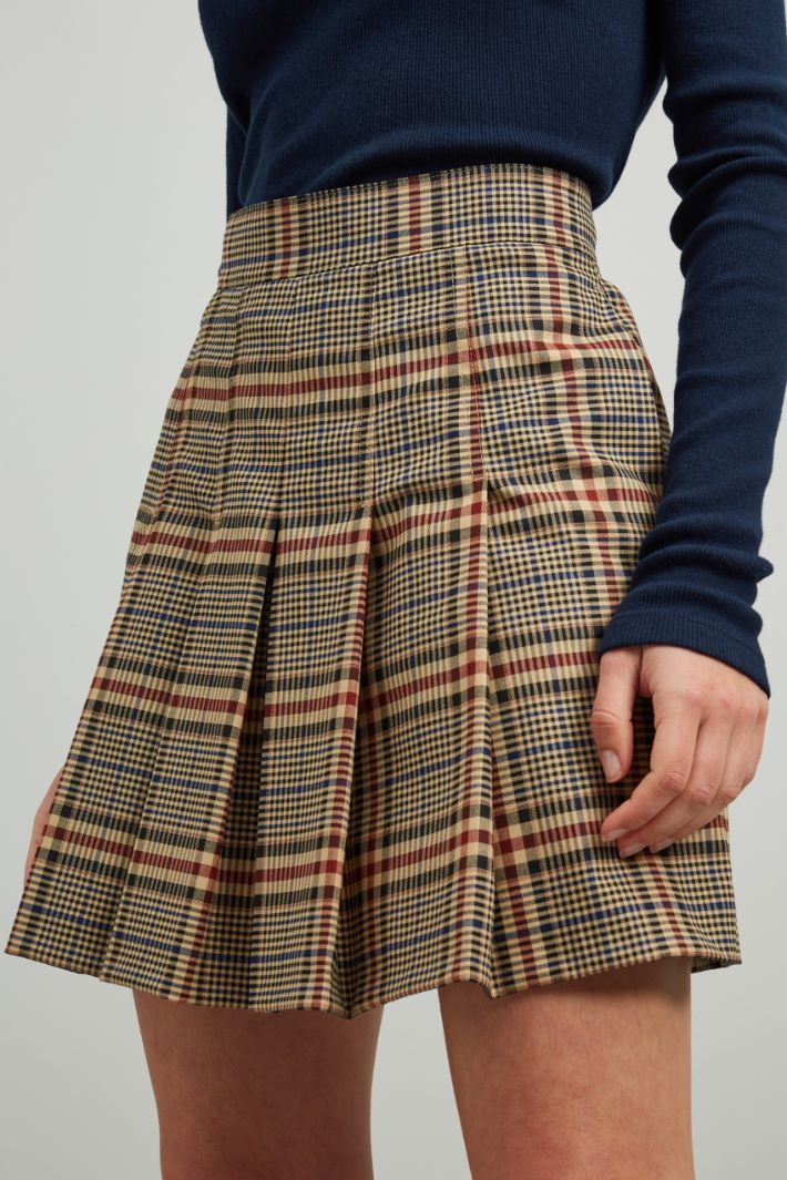 Minigonna a pieghe Fashion Market Minigonna a pieghe Fashion Market