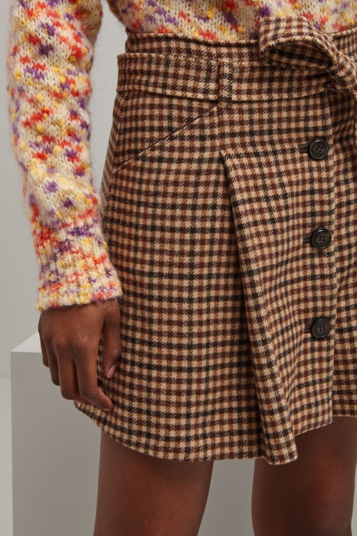 Minigonna in lana Fashion Market