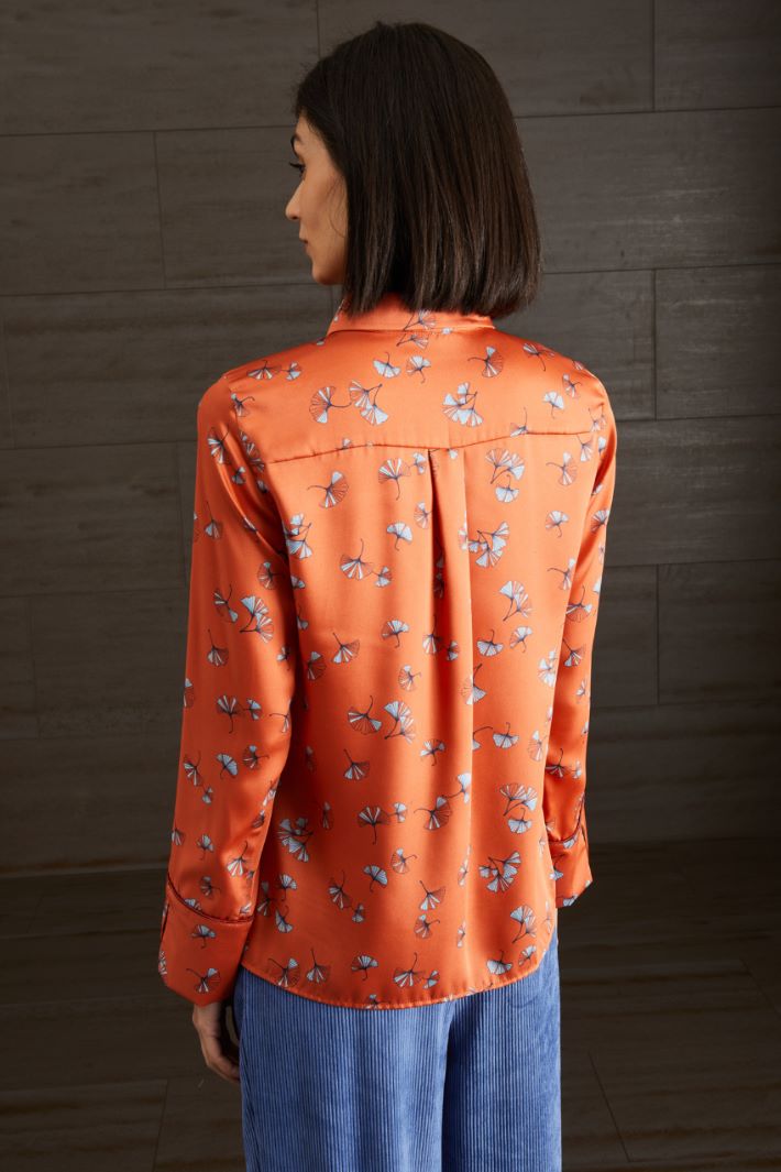 Camicia stampata in twill Fashion Market