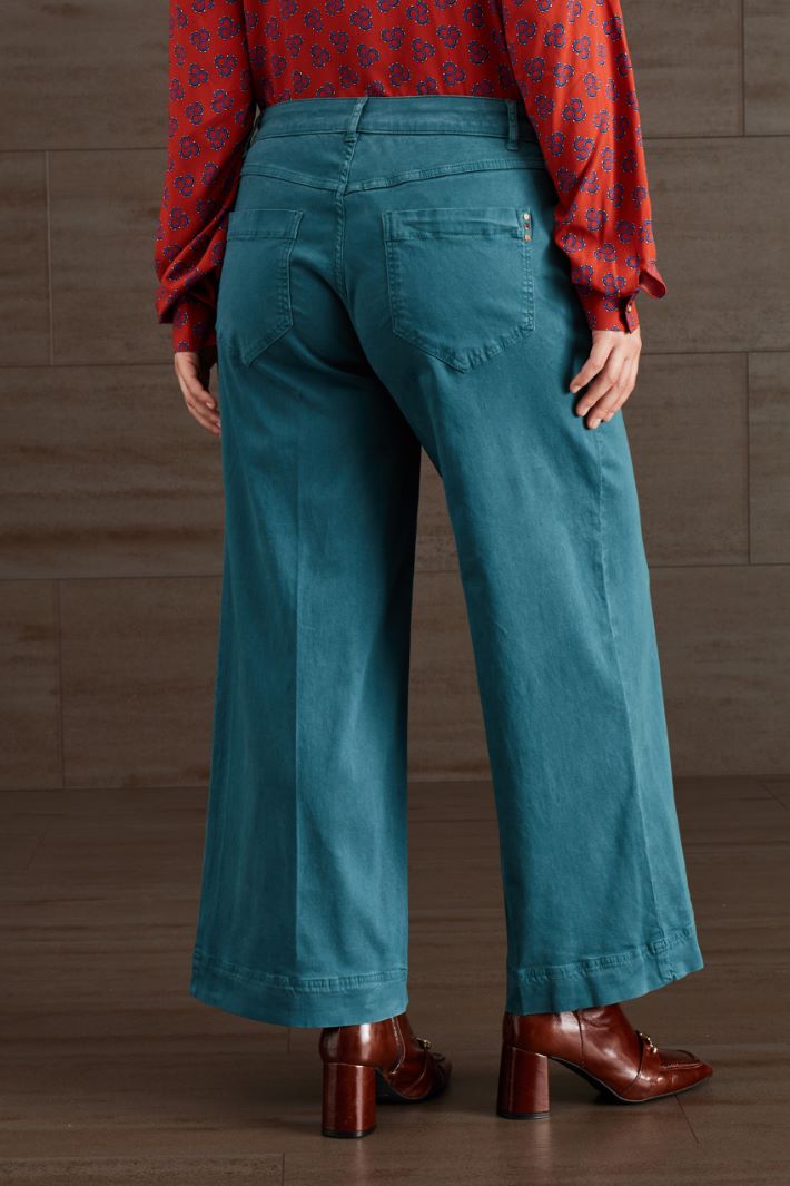 Pantaloni cropped in cotone Fashion Market Pantaloni cropped in cotone Fashion Market