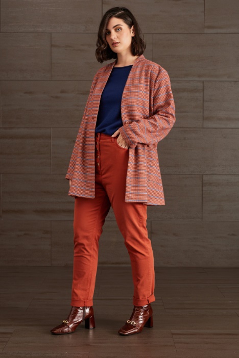 Pantaloni slim in cotone Fashion Market