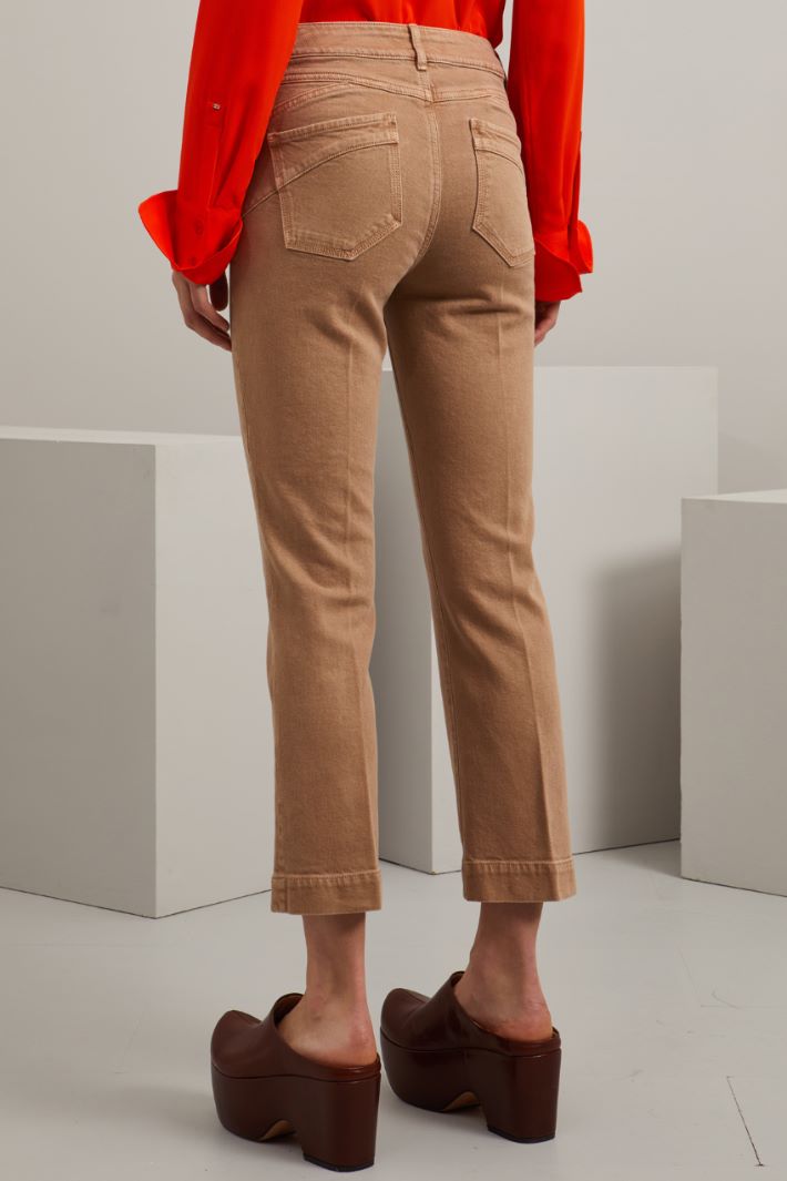 Pantaloni a trombetta in bull Fashion Market