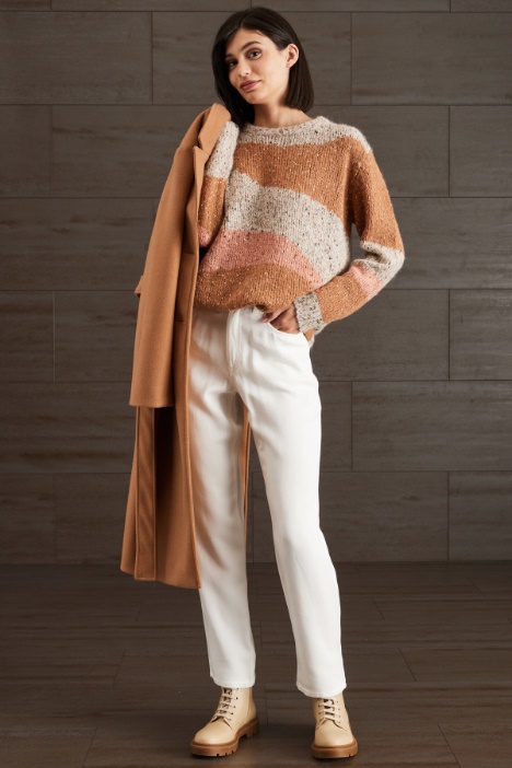 Pantaloni in gabardina Fashion Market