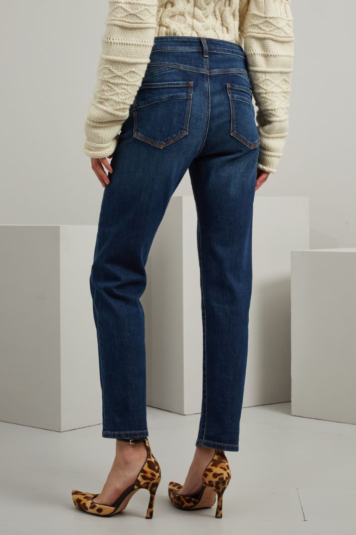 Jeans skinny in cotone Fashion Market