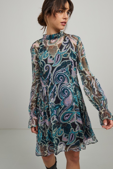 Abito corto in creponne Fashion Market