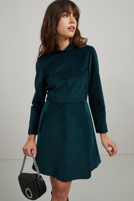 Abito in velluto a coste Fashion Market