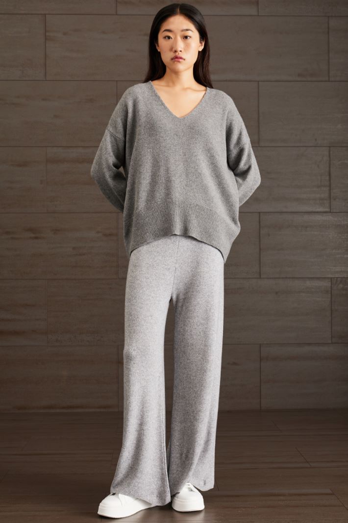 Pantaloni morbidi in maglia Fashion Market