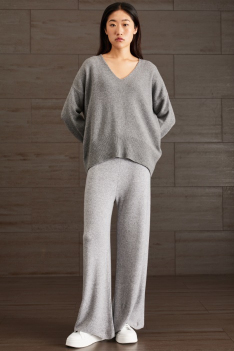 Pantaloni morbidi in maglia Fashion Market