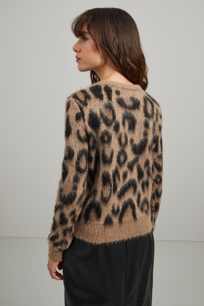 Maglia corta in mohair Fashion Market