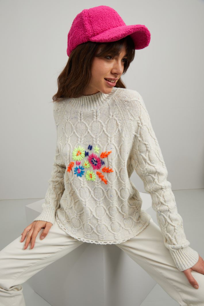 Maglia ricamata Fashion Market