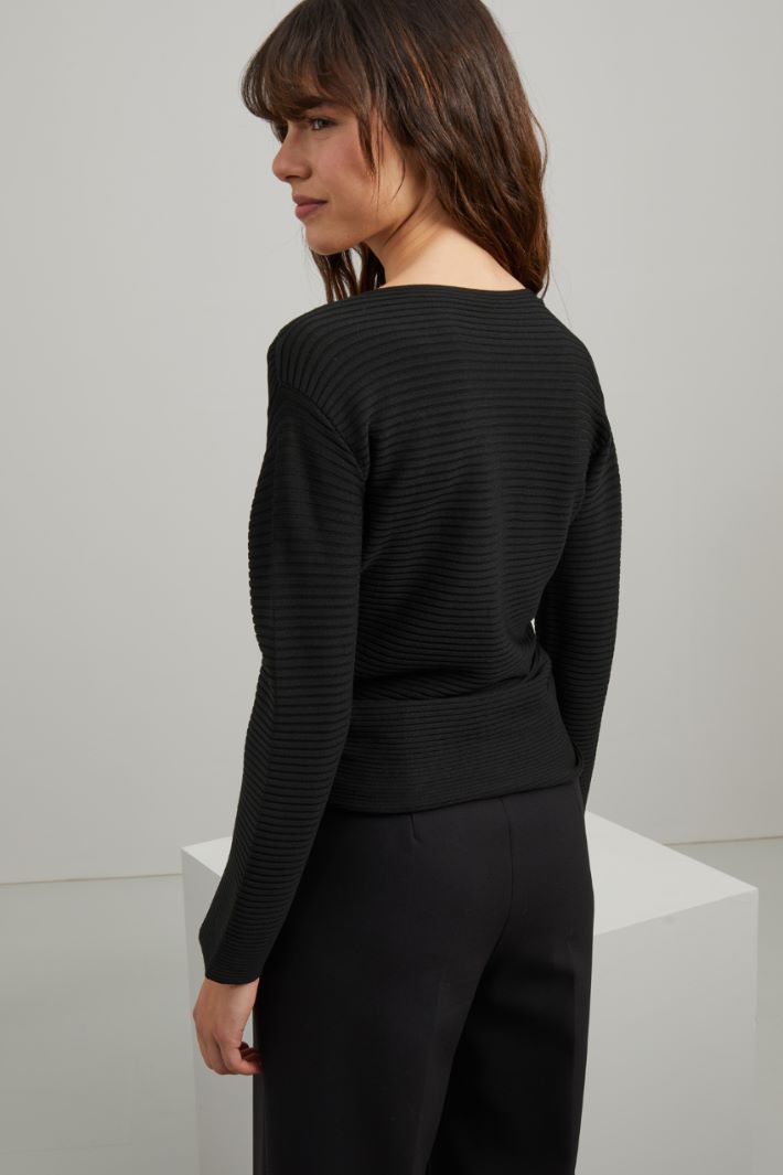 Maglia con incrocio Fashion Market Maglia con incrocio Fashion Market