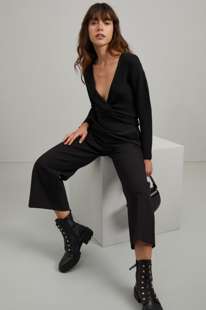 Maglia con incrocio Fashion Market Maglia con incrocio Fashion Market