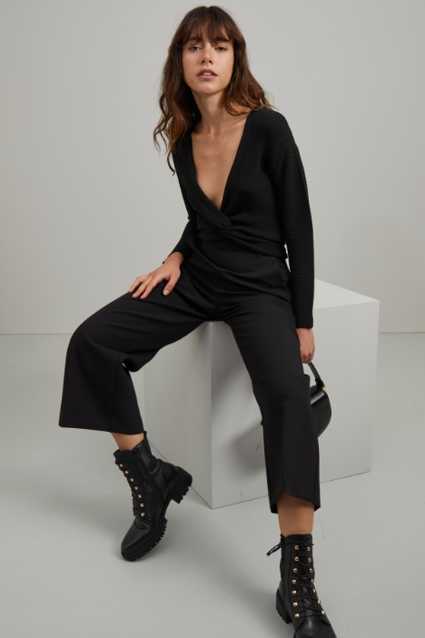 Maglia con incrocio Fashion Market