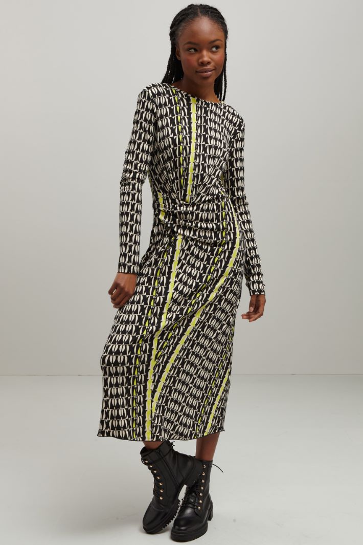 Abito in jersey stampato Fashion Market