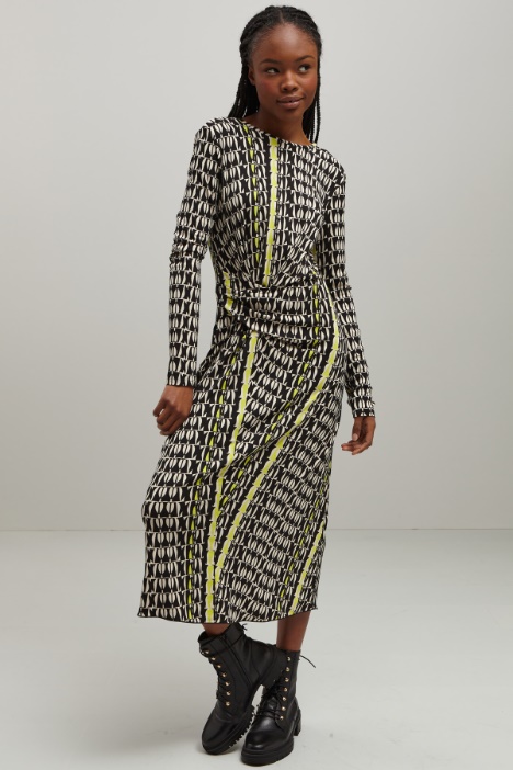 Abito in jersey stampato Fashion Market