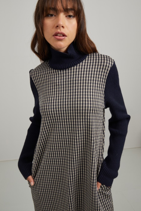 Abito corto in maglia Fashion Market