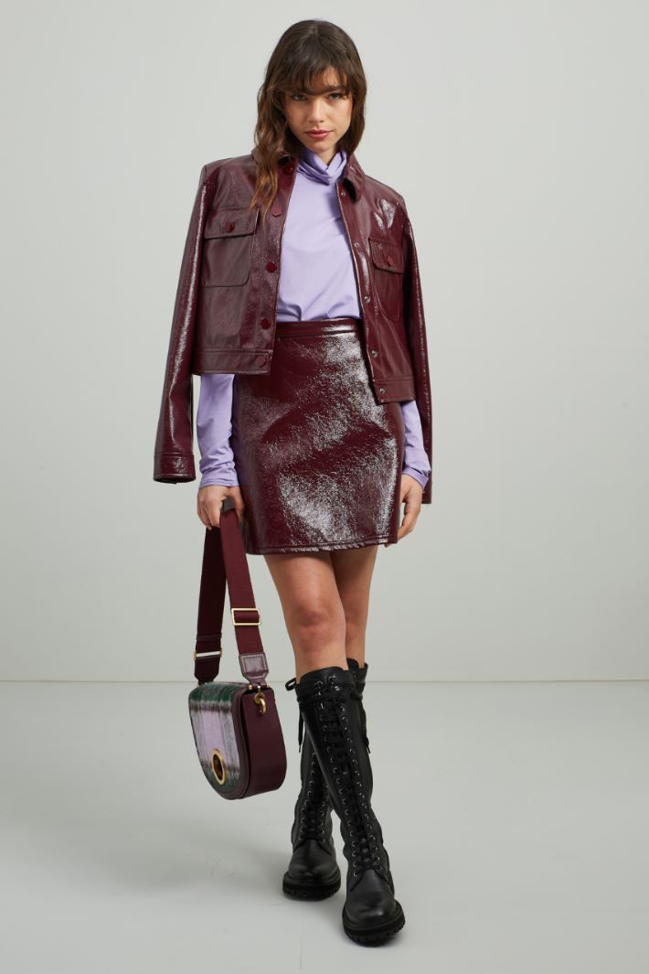 Minigonna in similpelle Fashion Market Minigonna in similpelle Fashion Market