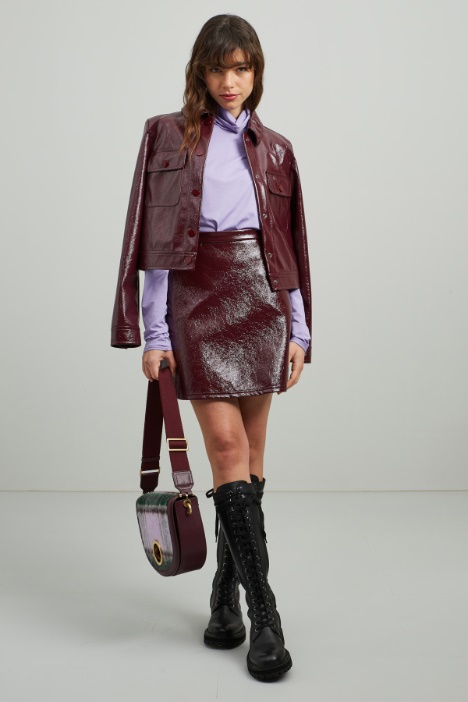 Minigonna in similpelle Fashion Market