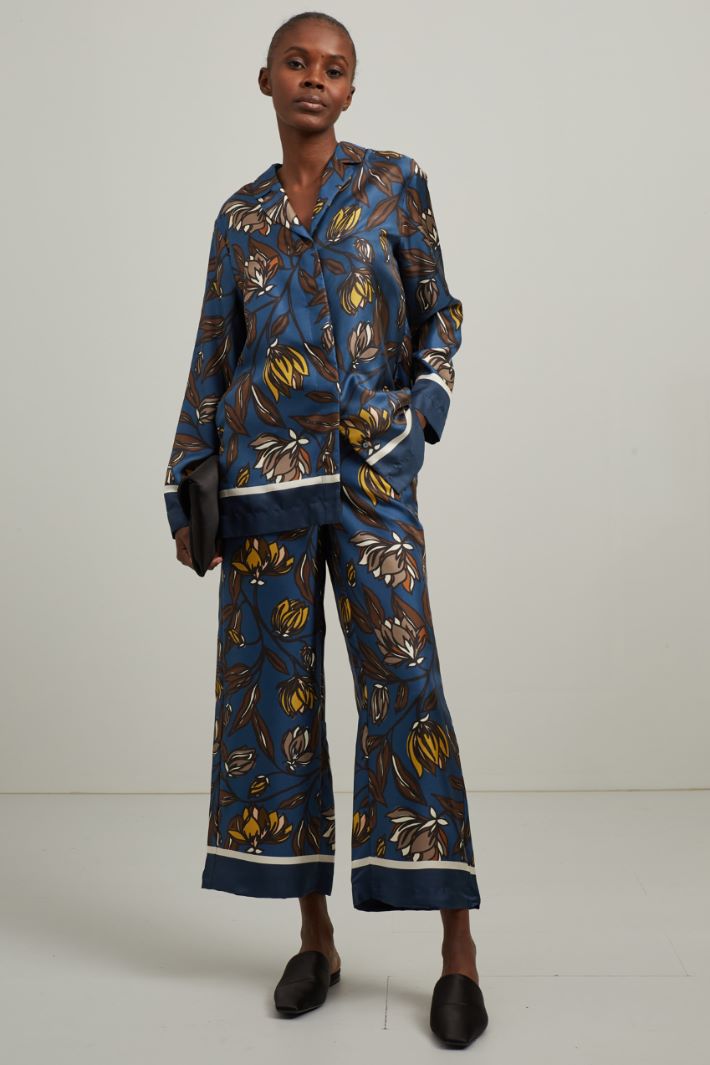 Camicia in twill di seta Fashion Market