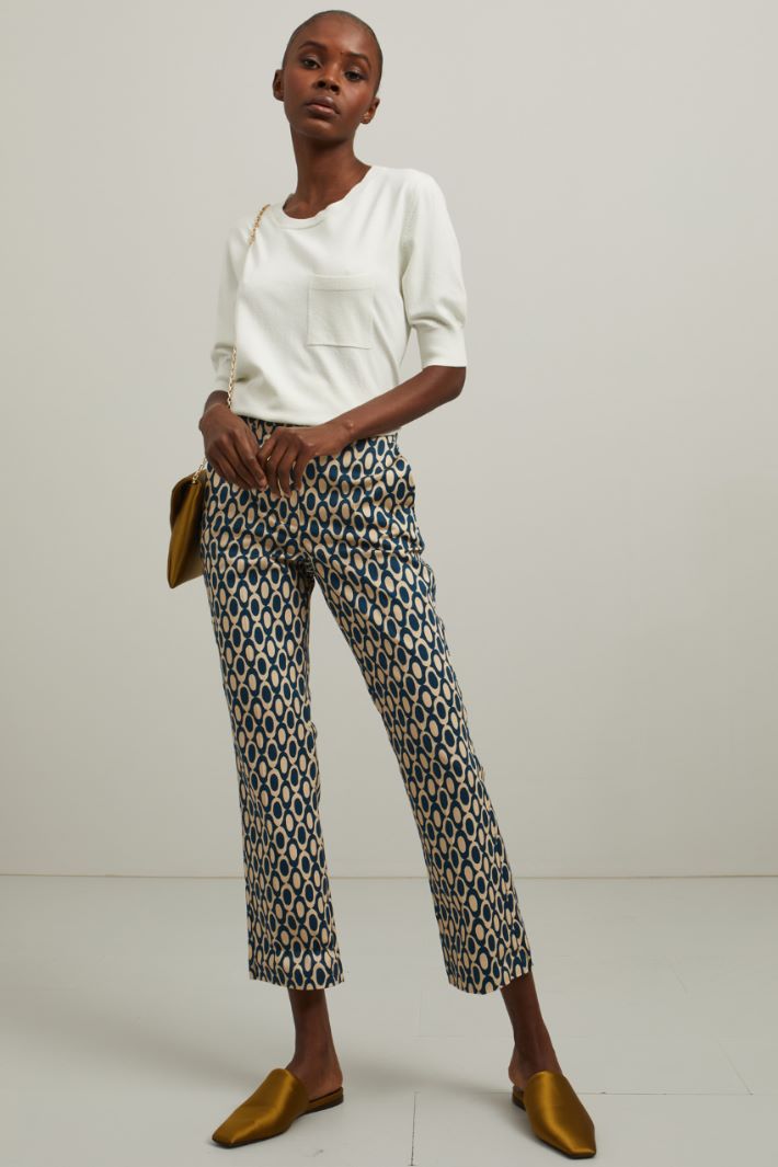 Pantaloni flare in cotone Fashion Market Pantaloni flare in cotone Fashion Market