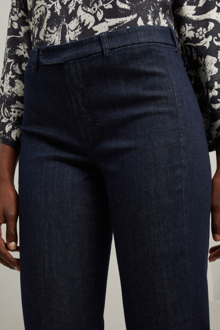 Pantaloni in denim di cotone Fashion Market Pantaloni in denim di cotone Fashion Market