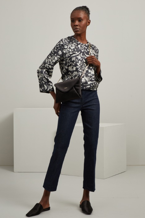 Pantaloni in denim di cotone Fashion Market