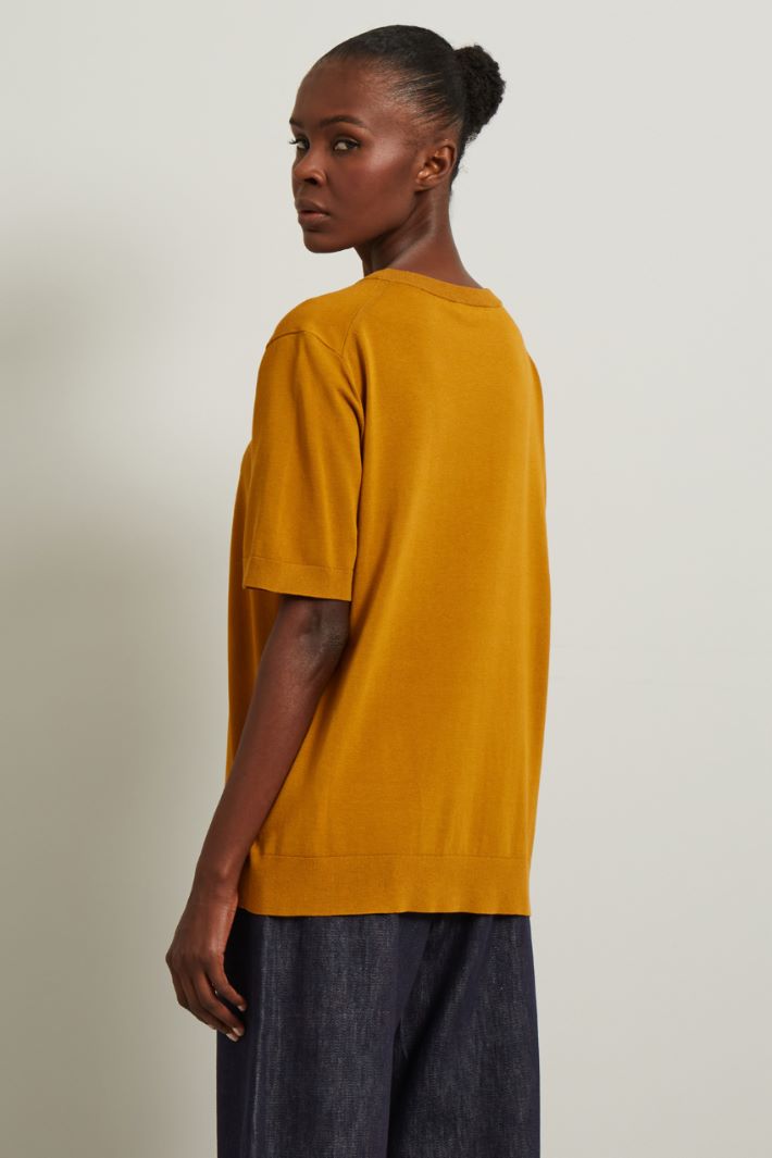 Maglia in cotone e viscosa Fashion Market