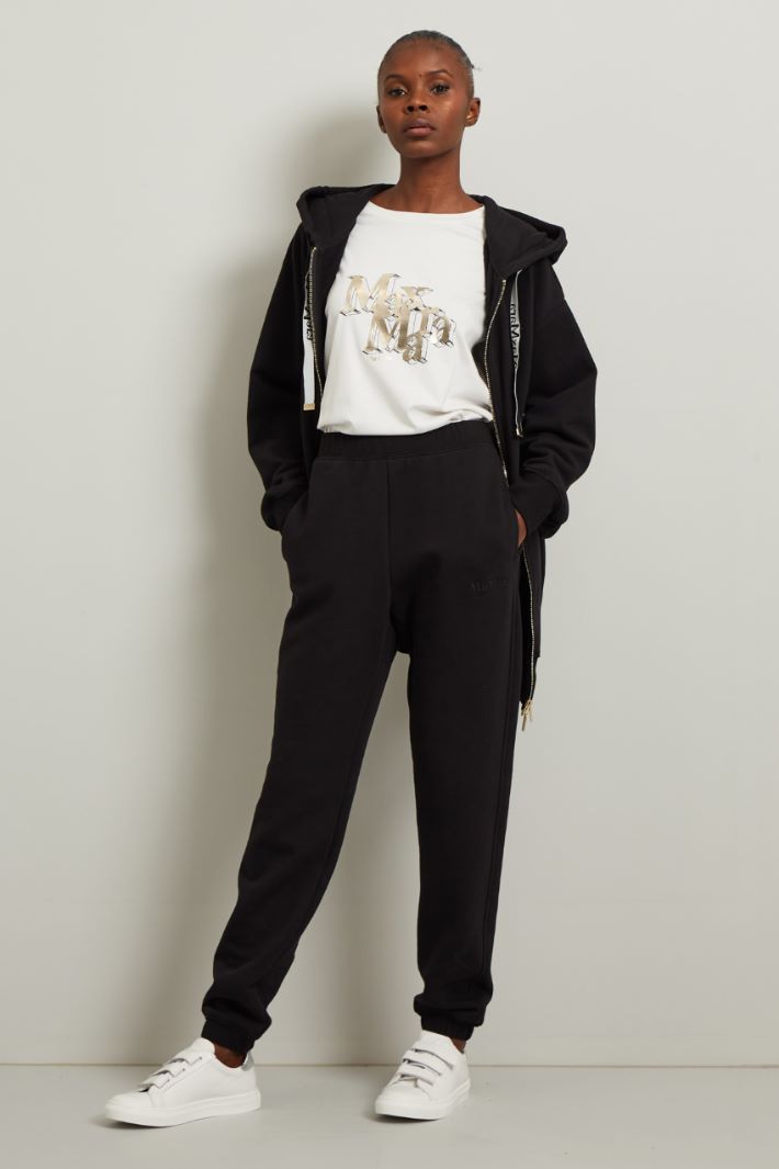 Pantaloni jogger in jersey Fashion Market