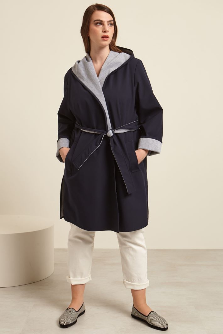 Impermeabile con cintura Fashion Market