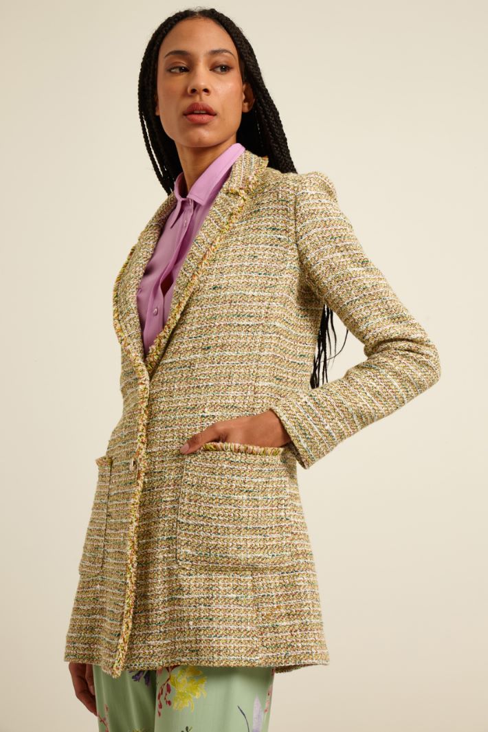 Blazer in stuoia Fashion Market Blazer in stuoia Fashion Market