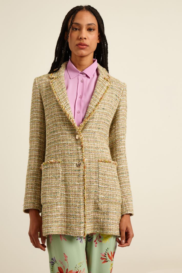 Blazer in stuoia Fashion Market Blazer in stuoia Fashion Market