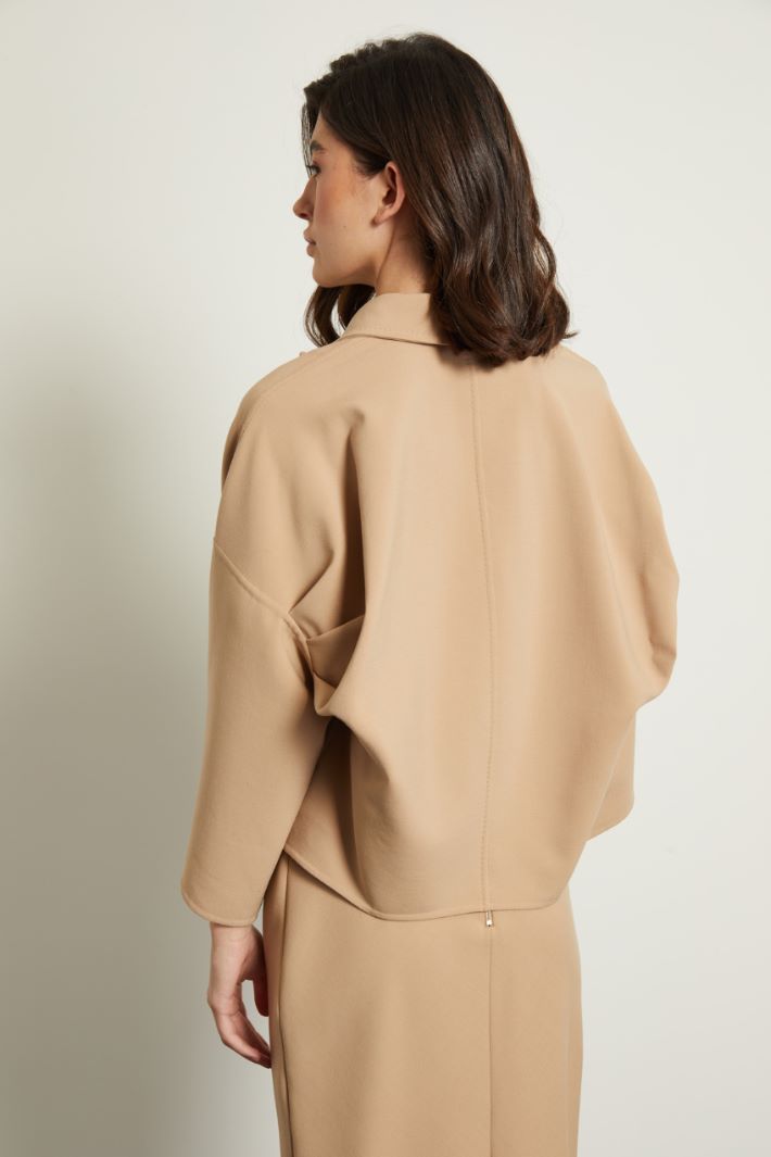 Giacca in crépe di lana Fashion Market