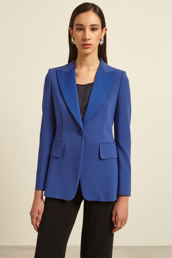Blazer con dettagli in faille Fashion Market