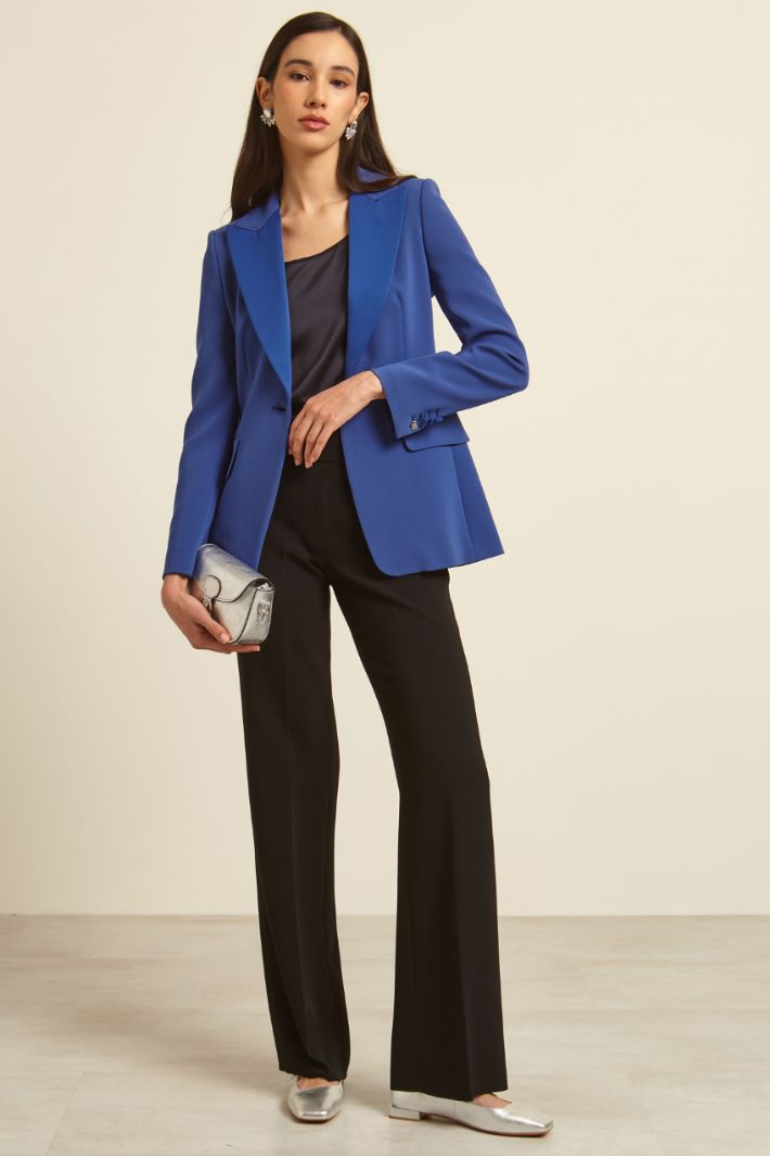 Blazer con dettagli in faille Fashion Market