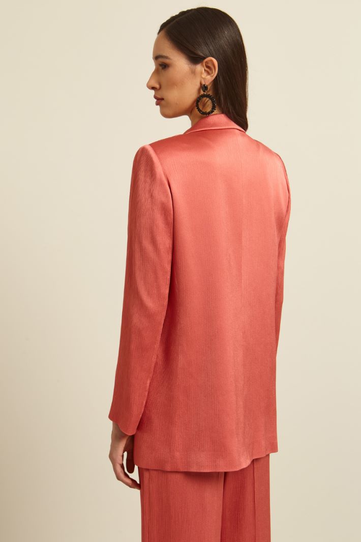 Blazer in raso Fashion Market