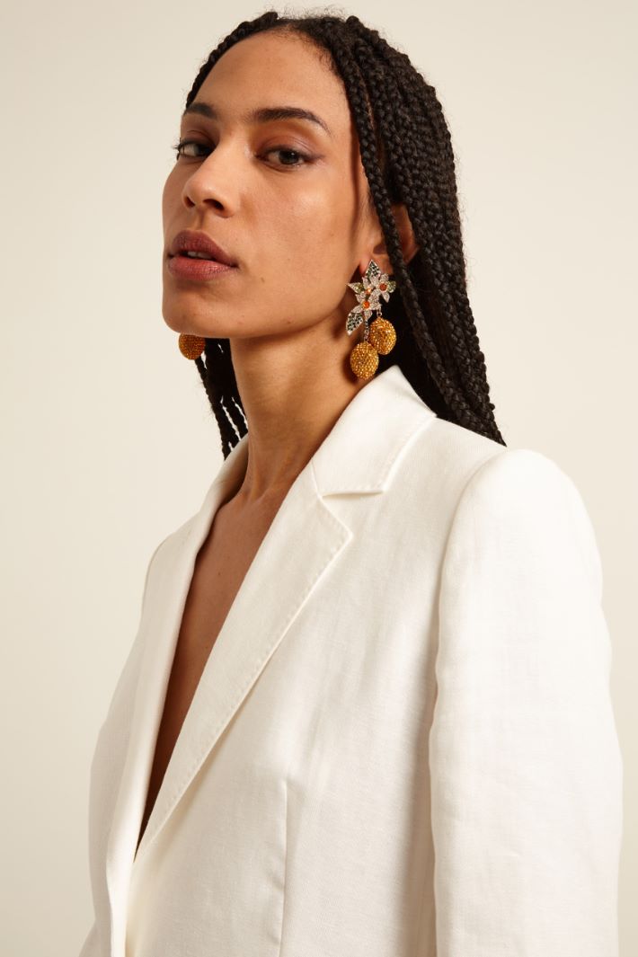 Blazer in lino Fashion Market