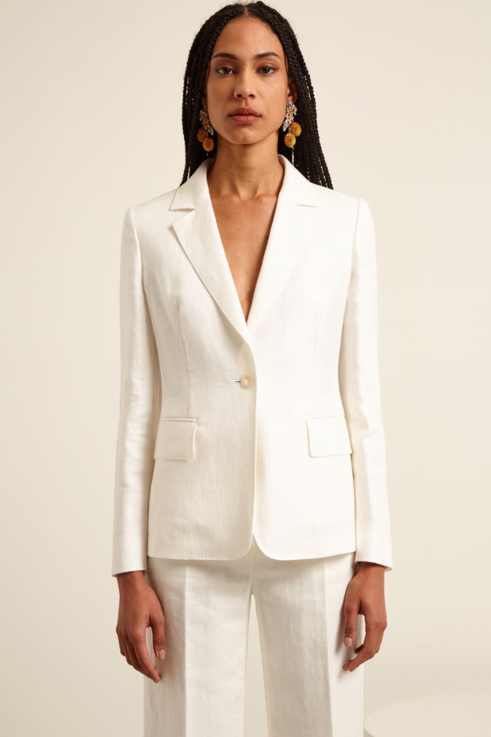 Blazer in lino Fashion Market