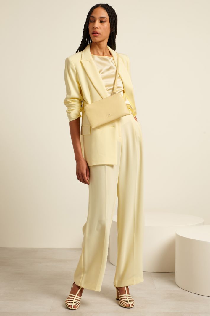 Blazer doppiopetto in cady Fashion Market