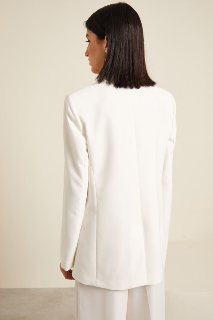 Blazer in enver satin Fashion Market