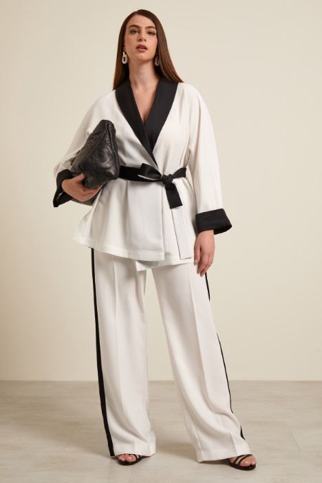 Giacca con cintura Fashion Market